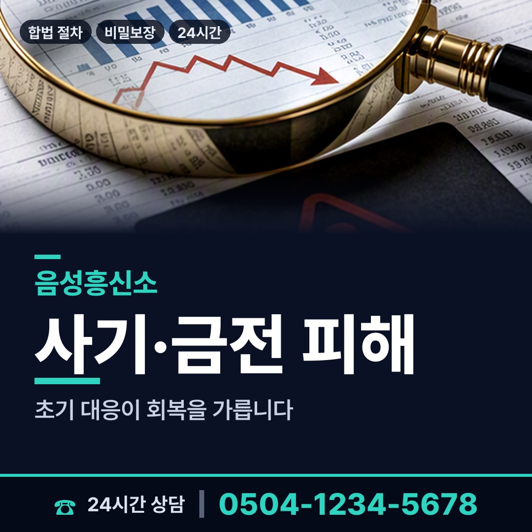 음성 원남면 기업탐정 상담 안내